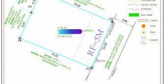 Levantamiento planimetrico ejemplo real