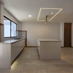 cocina moderna de cuarzo